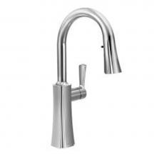 Moen S72608 - Chrome one-handle pulldown kitchen faucet