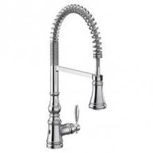 Moen S73104EWC - Chrome One-Handle Kitchen Faucet