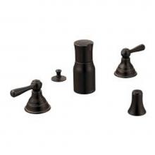 Moen T5210ORB - Oil rubbed bronze two-handle bidet faucet