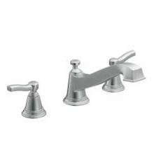 Moen TS923 - Chrome two-handle roman tub faucet