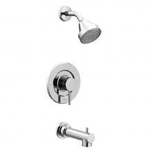 Moen T2193EP - Align Single-Handle Posi-Temp Eco-Performance Tub and Shower Faucet Trim Kit in Chrome (Valve Sold