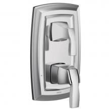 Moen UT3611 - Voss M-CORE 3-Series 2-Handle Shower Trim with Integrated Transfer Valve in Chrome (Valve Sold Sep