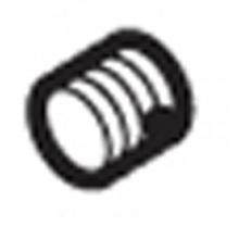 Moen 104449 - Vandal-resistant screws with o-ring & key for flush valve (12/bag)