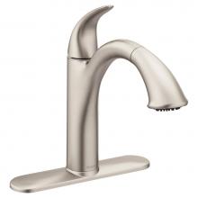 Moen 7545SRS - Camerist One-Handle Pullout Kitchen Faucet Featuring Power Clean and Reflex, Spot Resist Stainless