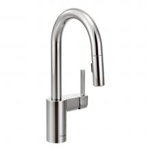 Moen 5965 - Align One-Handle Pulldown Bar Faucet with Power Clean featuring Reflex, Chrome