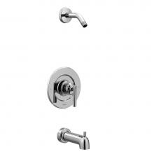 Moen T2903NH - Gibson PosiTemp One-Handle Tub/Shower without Showerhead, Valve Required, Chrome