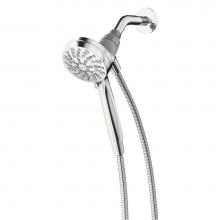 Moen 26100EP - Engage Magnetix 4-Inch Six-Function Handheld Showerhead with Magnetic Docking System, Chrome
