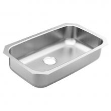 Moen GS18163B - 18000 Series 30-inch 18 Gauge Undermount Single Bowl Stainless Steel Kitchen Sink, 7-inch Depth