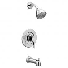 Moen T2663EP - Vichy Single-Handle Eco-Performance Posi-Temp Tub and Shower Faucet Trim Kit in Chrome (Valve Sold