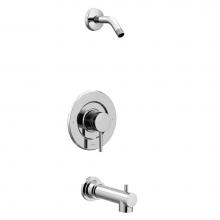 Moen T2193NH - Align Posi-Temp Pressure Balancing Modern Tub and Shower Trim Kit without Showerhead, Valve Requir