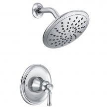 Moen T2282EP - Dartmoor Posi-Temp Rain Shower Single-Handle Shower Only Faucet Trim Kit in Chrome (Valve Sold Sep