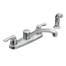 Moen 7907 - Two-Handle Kitchen Faucet, Chrome