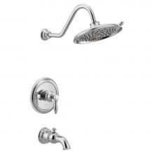 Moen UTS33103 - Weymouth M-CORE 3-Series 1-Handle Tub and Shower Trim Kit in Chrome (Valve Sold Separately)