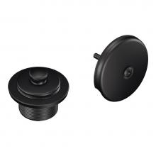 Moen T90331WR - Push-N-Lock Tub and Shower Drain Kit with 1-1/2 Inch Threads, Wrought Iron