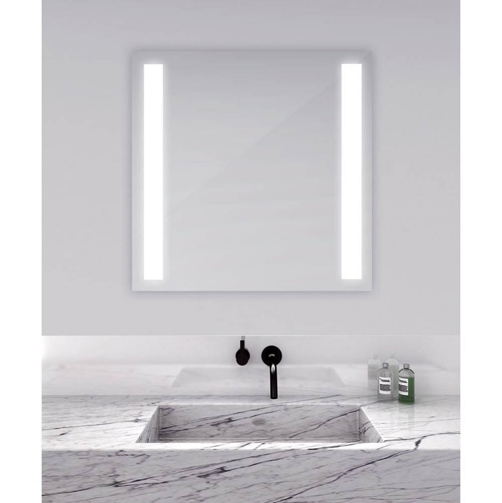 Fusion 48w x 36h Lighted Mirror with Ava