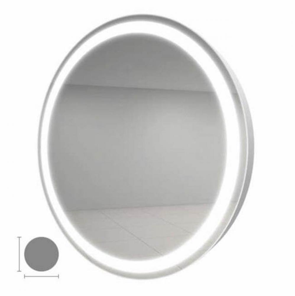 Eternity 30&apos;&apos; Round Lighted Mirror with AVA