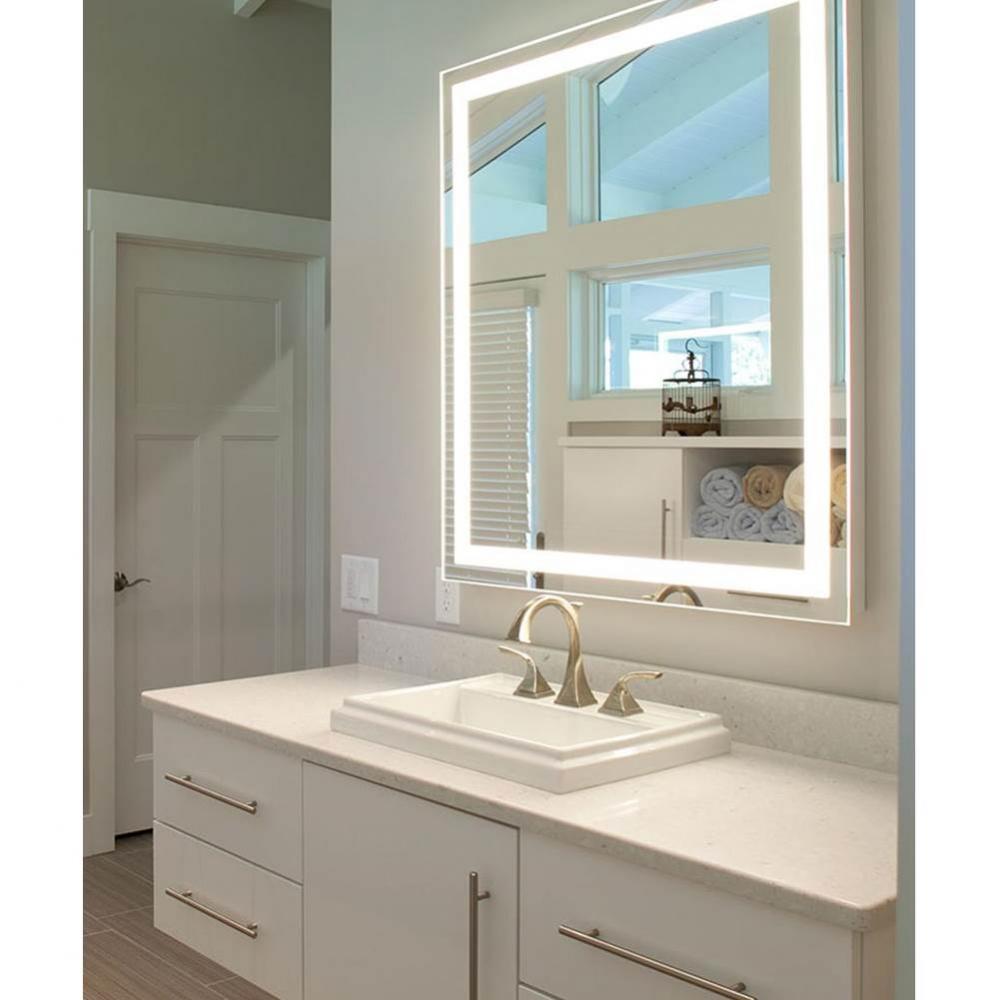 Integrity 42x42 Lighted Mirror with Ava