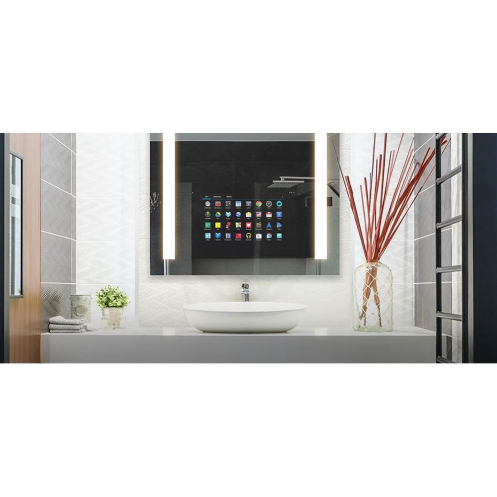 Loft 60w x 40h Mirror TV with 15.6&apos;&apos; TV and Spectrum