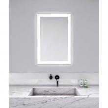 Electric Mirror SIL-5442-KG - Silhouette 54w x 42h Lighted Mirror with Keen