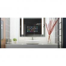 Electric Mirror FUS-215-AV-6036 - Fusion 60w x 36h Lighted Mirror TV with 21'' TV