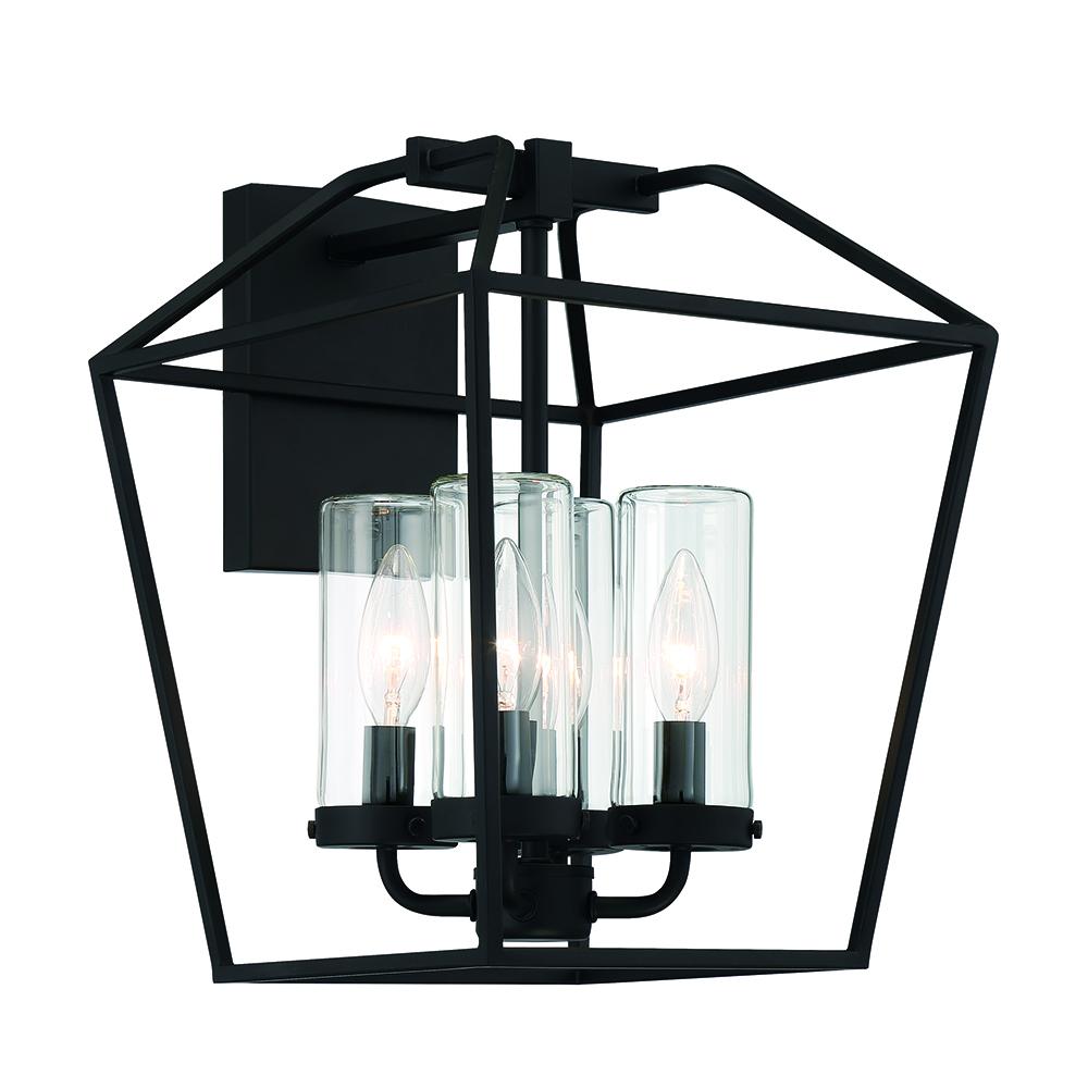 4LT 14&#34; Outdoor Wall Sconce