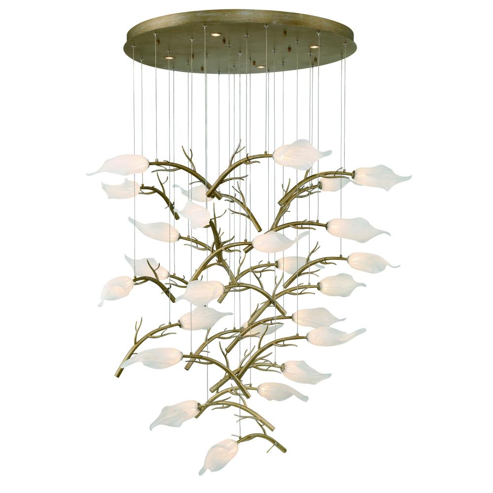 Matera 36&#34; LED Chandelier In Gold