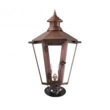 Primo Gas Lanterns NW-26E_CT/PM - Two Light Pier Mount and Post Mount
