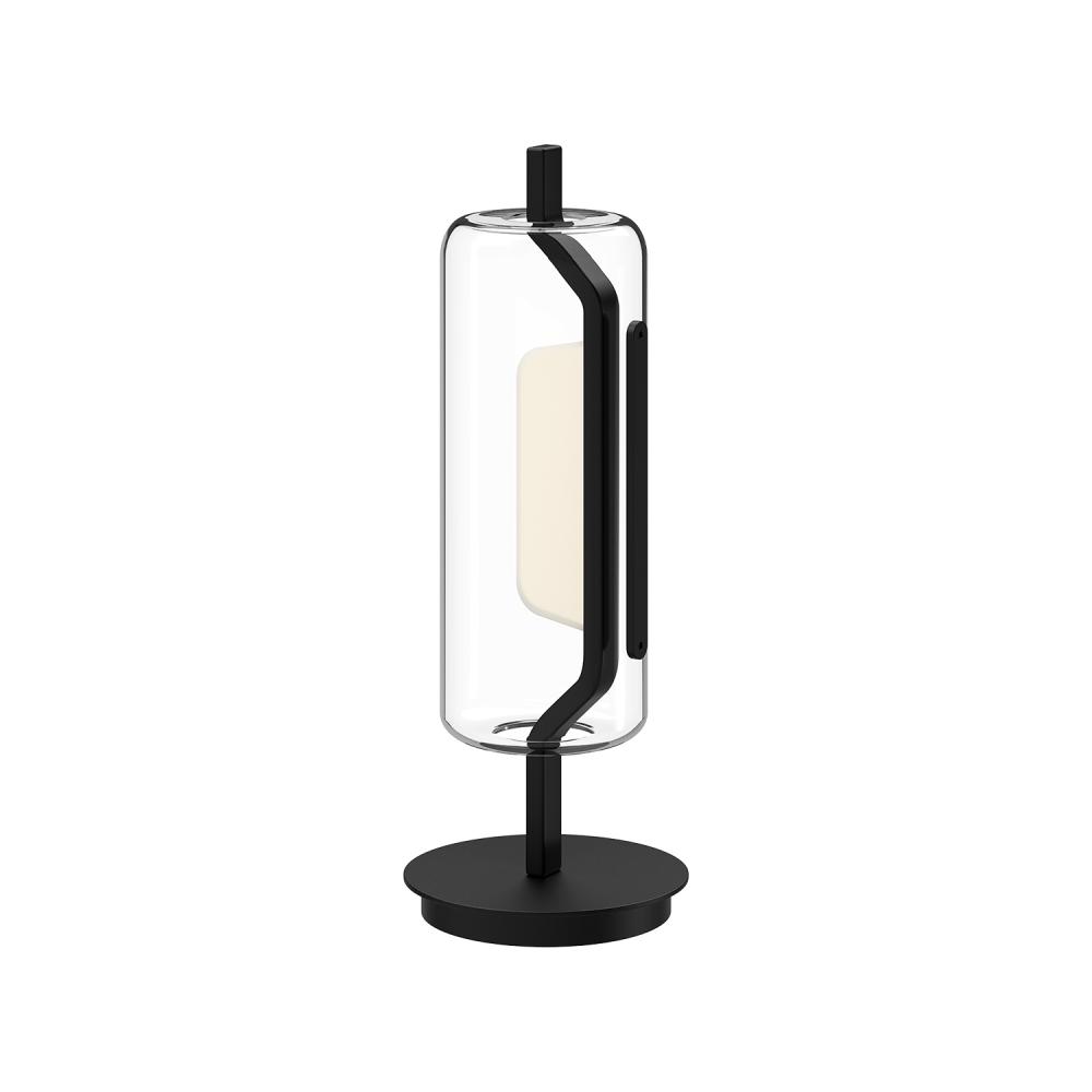 Hilo 18-in Black LED Table Lamp