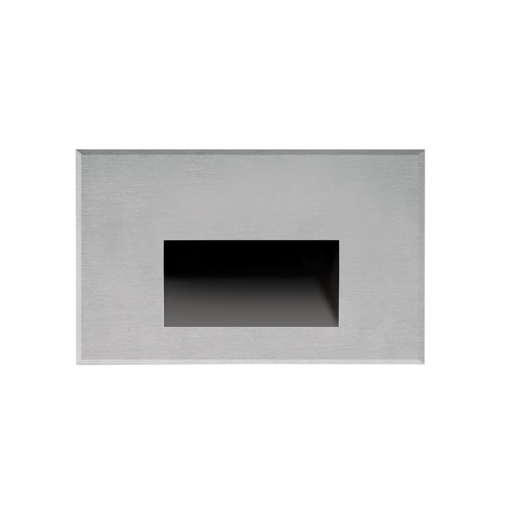 Sonic 3-in Brushed Nickel LED Exterior Low Voltage Wall/Step Lights