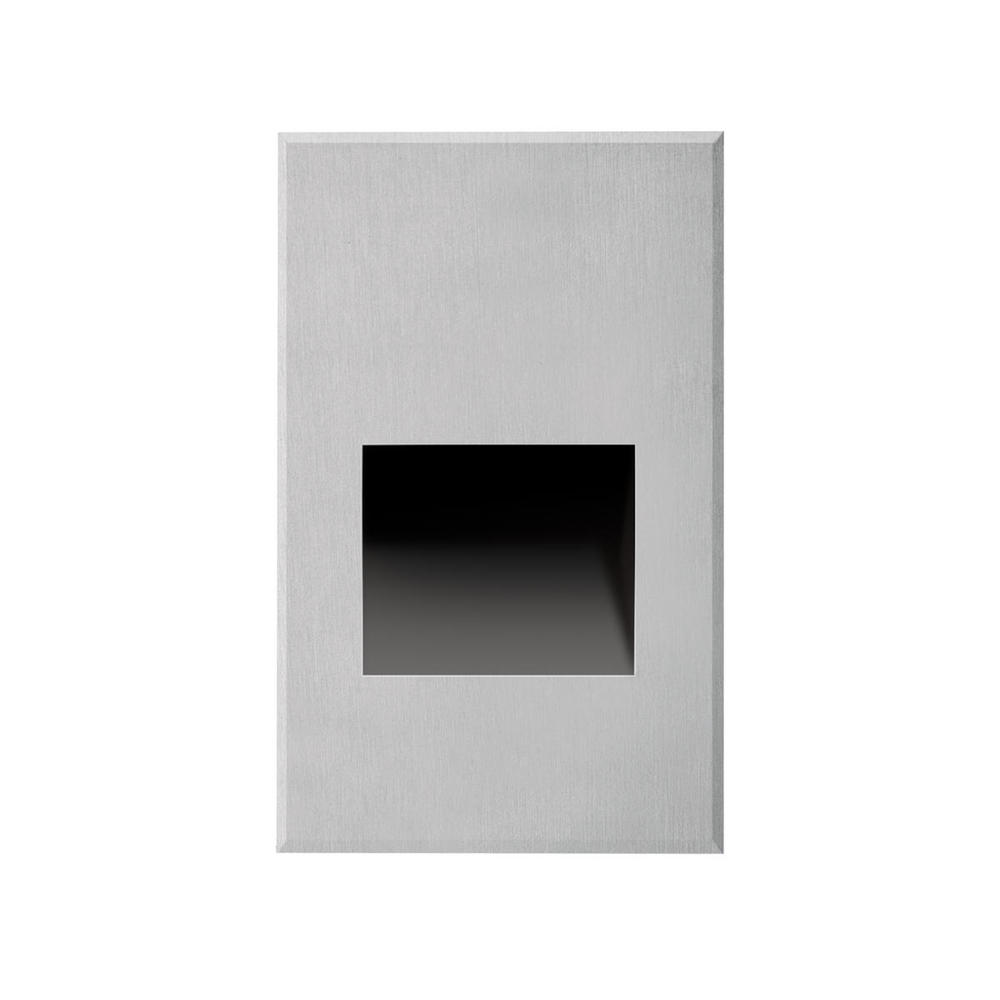Sonic 5-in Brushed Nickel LED Exterior Wall/Step Lights