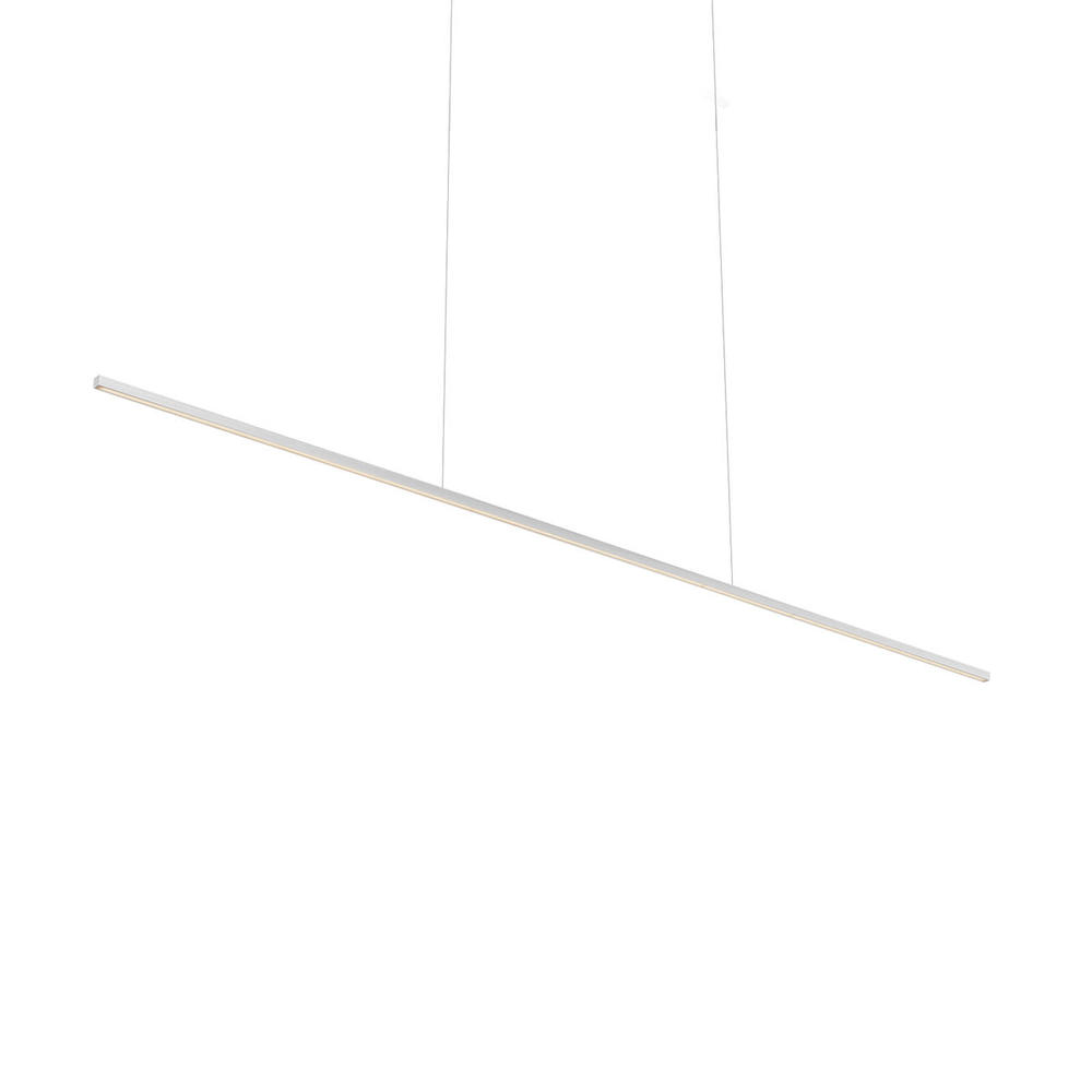 Vega Minor 60-in Brushed Nickel LED Linear Pendant