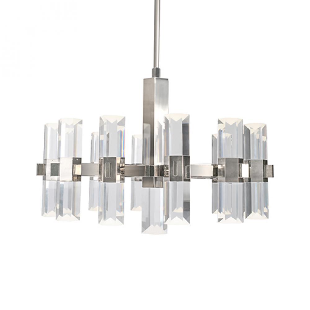 Holm - Chandelier with Electroplated Aluminum and Steel