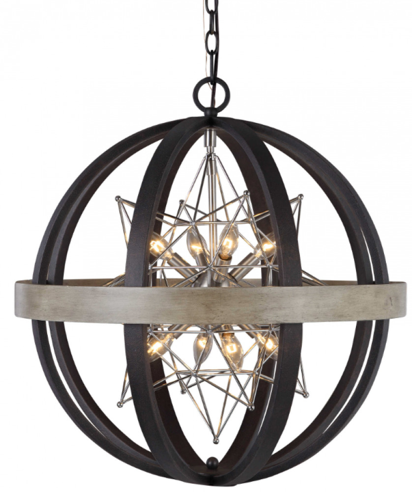 Revelation POLARIS, 8 LT CHANDELIER - LARGE