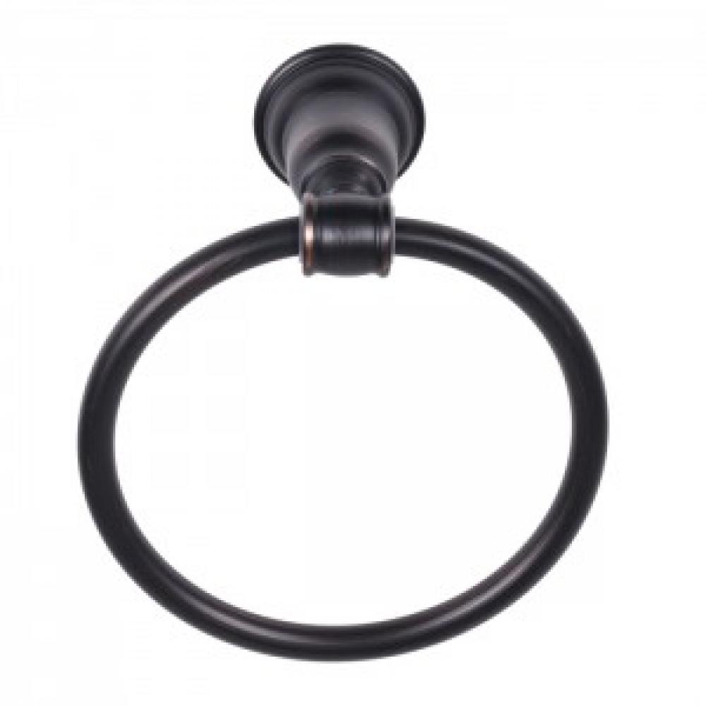 MISSION BELL TOWEL RING DB