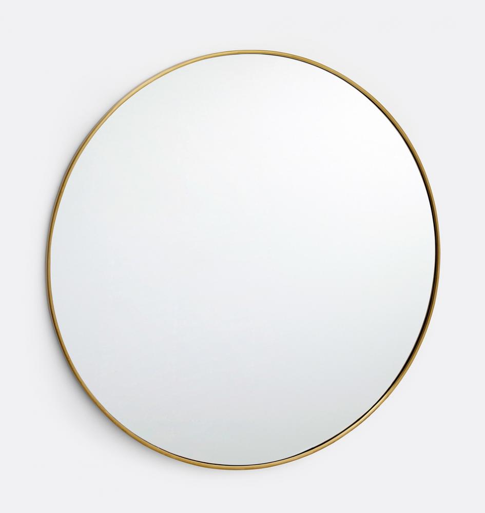 BRASS BRUSHED 30&#34; Mirror