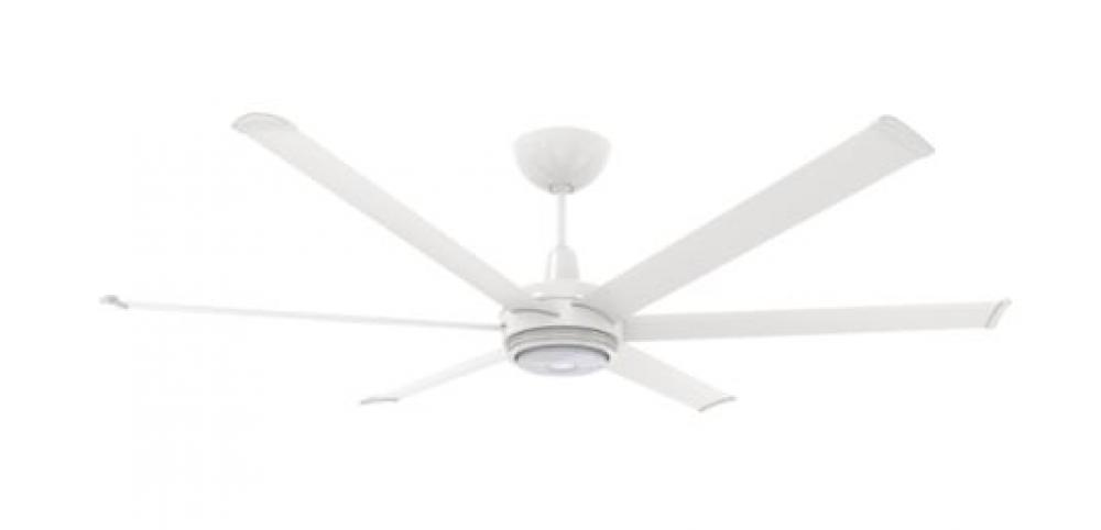 ES6 BIG ASS FAN 72&#34; IN WHITE WITH LIGHT KIT