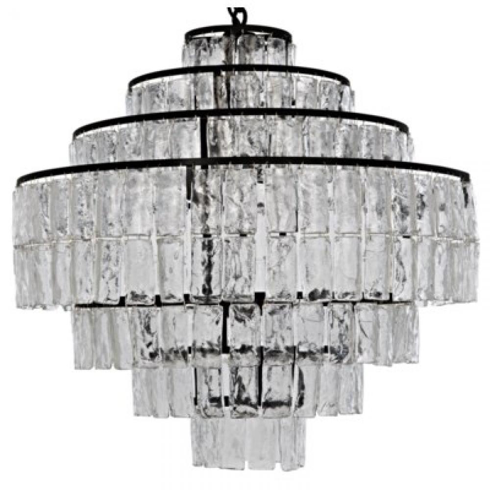 SATELLITE CHANDELIER BLACK / 31.5 x 31.5