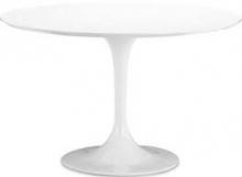 Ellen Lighting and Hardware Items 102173 - 47"D WH ROUND TABLE