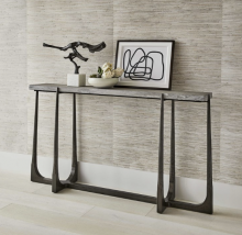 Ellen Lighting and Hardware Items R25185 - TAPERING OFF CONSOLE TABLE
