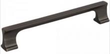 Ellen Lighting and Hardware Items 752-160BNBDL - 7-1/16" Overall Length Cabinet Pull. Holes are 160 mm center-to-center.
