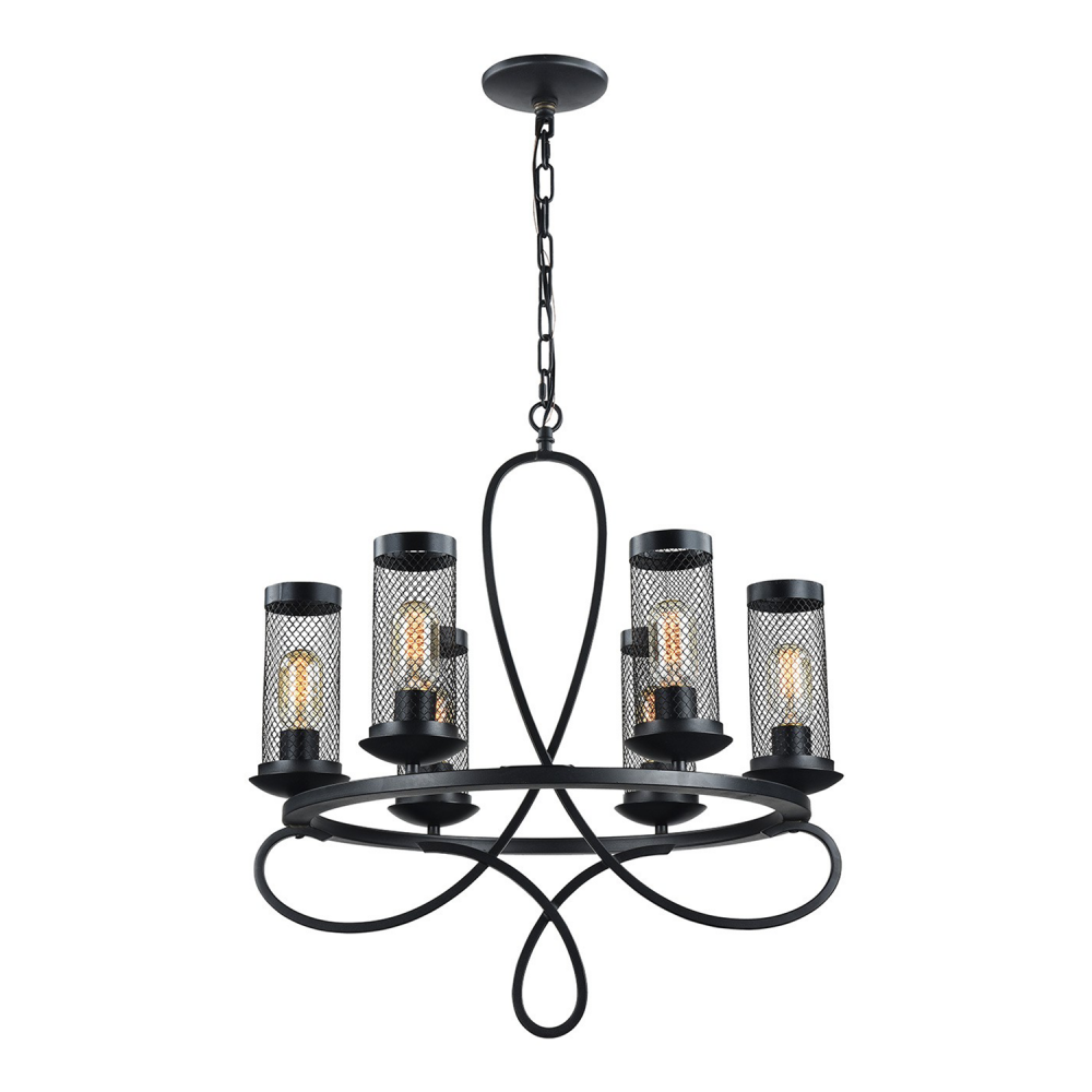 6-Light 23&#34; Ring Styled Chandelier