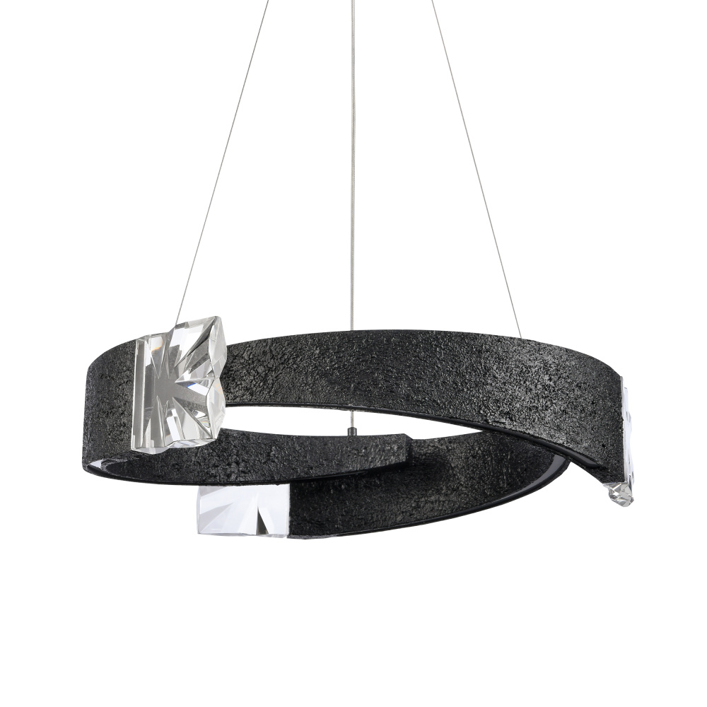 Arcus 32" Segmental Crystal Chandelier