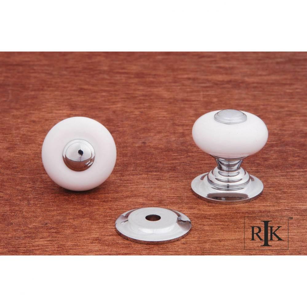 Small Porcelain Knob with Tip