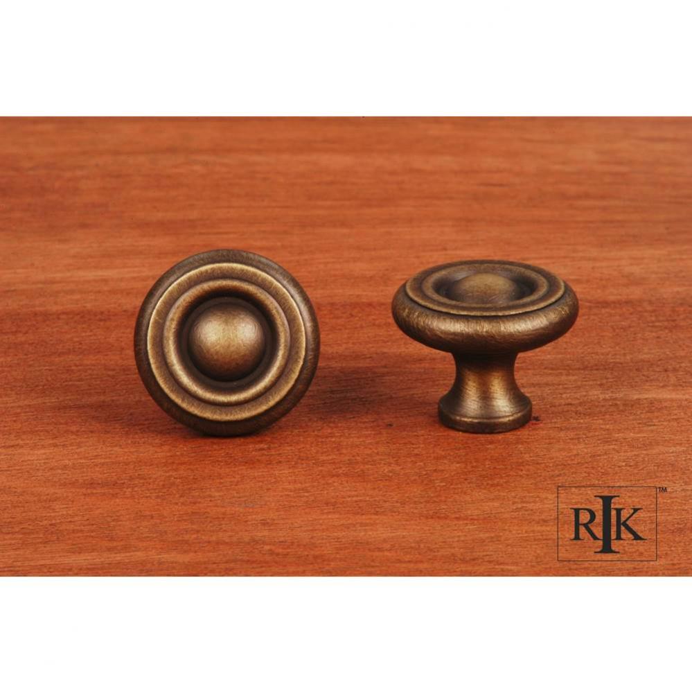 Small Solid Georgian Knob