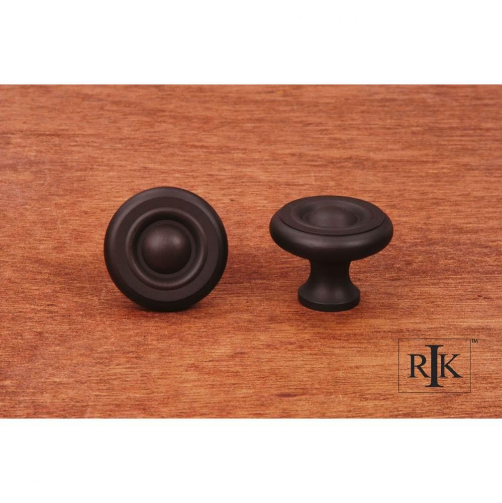 Small Solid Georgian Knob