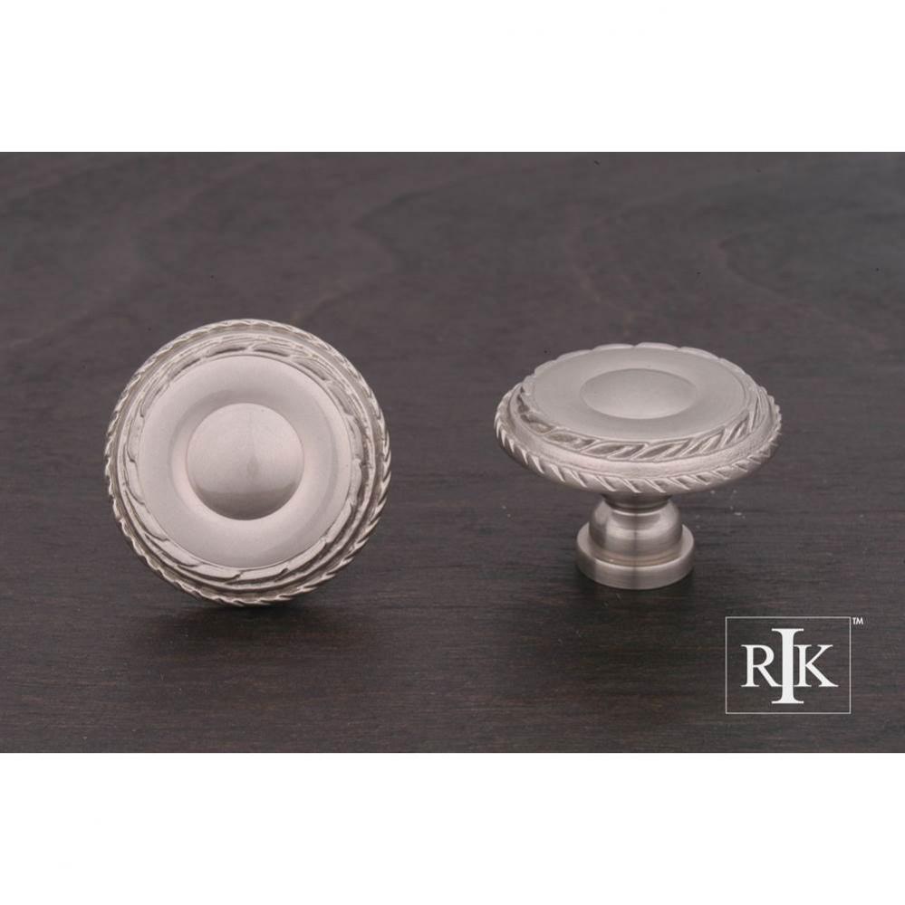 Large Double Roped Edge Knob