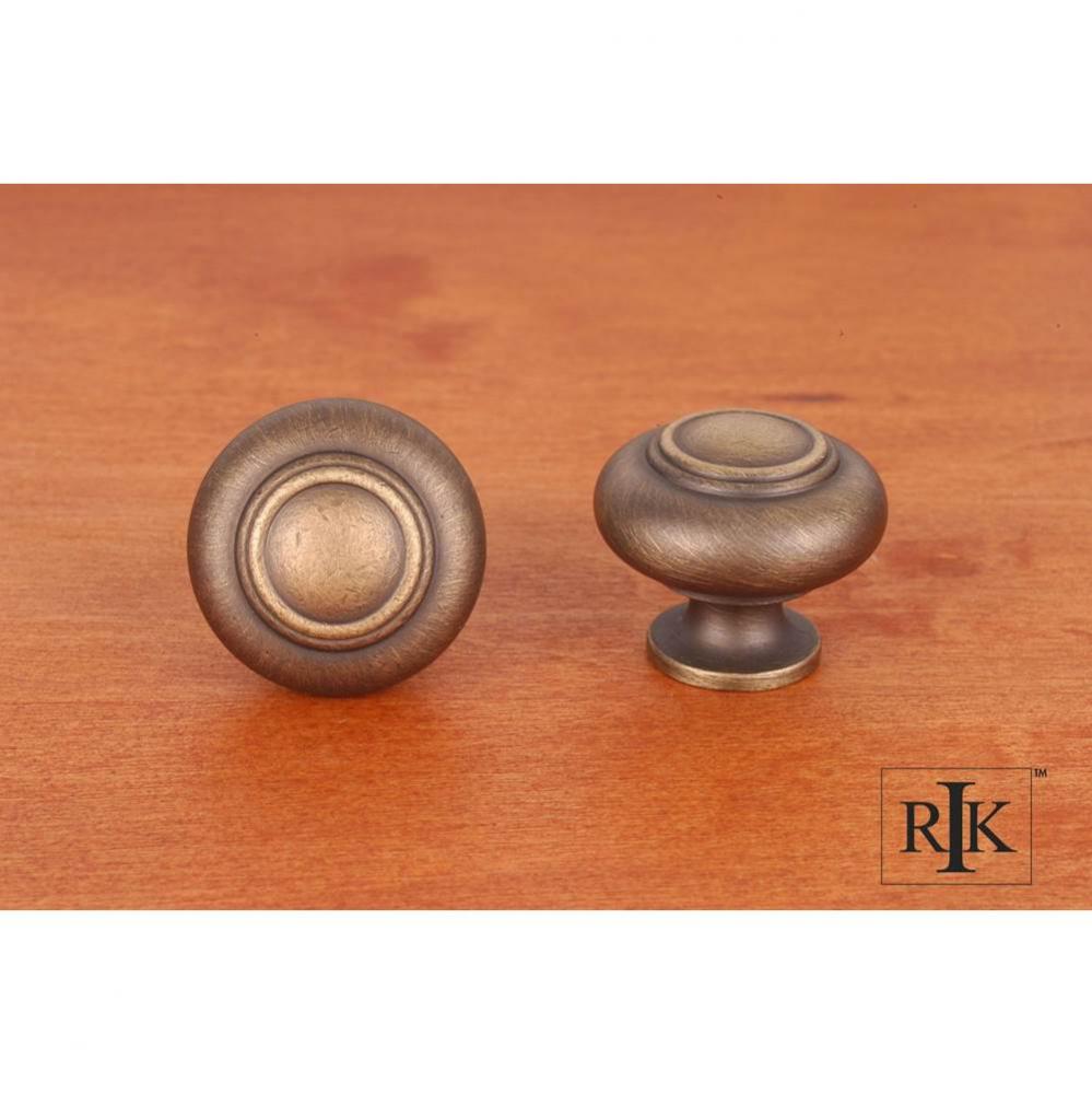 Small Double Ringed Knob