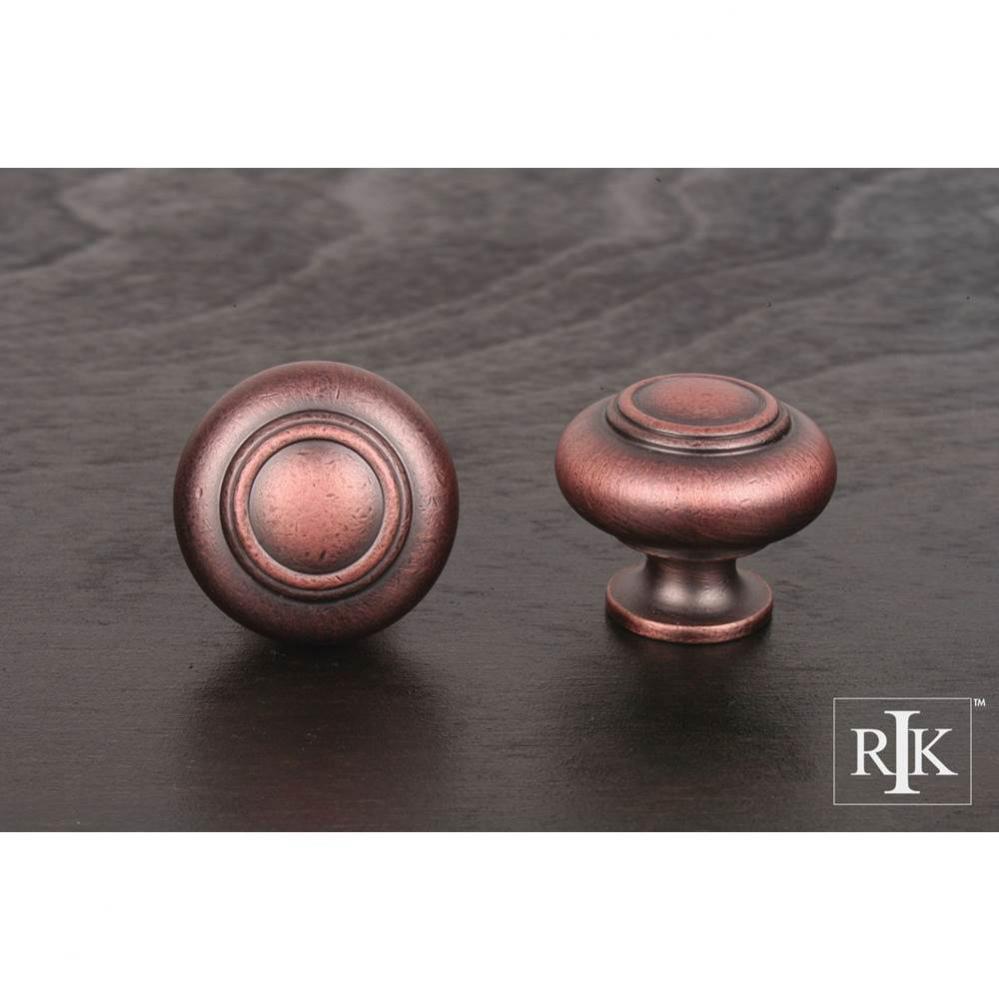 Small Double Ringed Knob