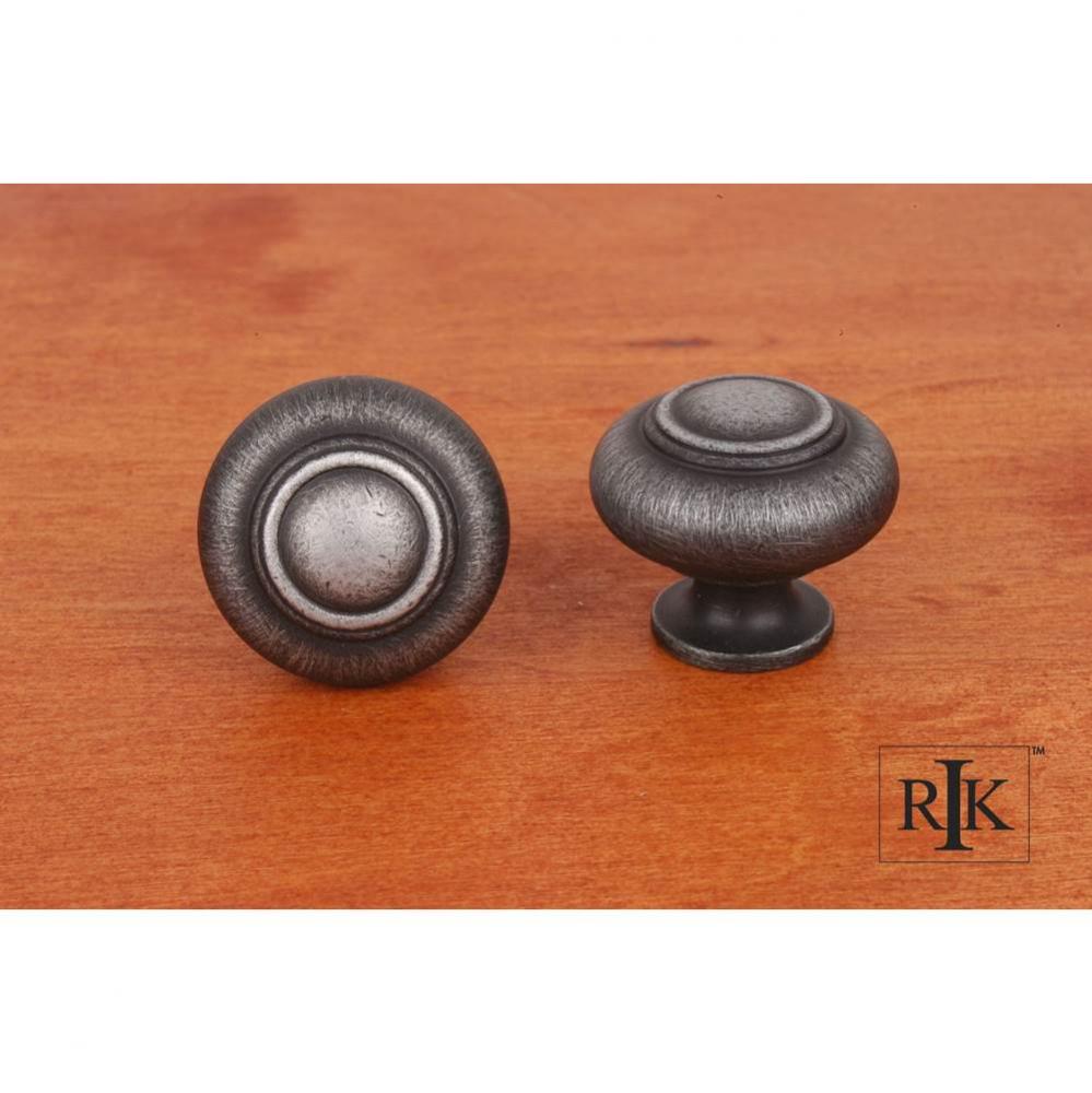 Small Double Ringed Knob