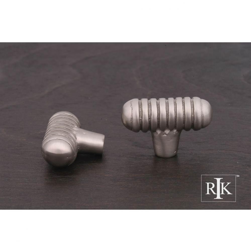 Distressed Small Ribbed Knob